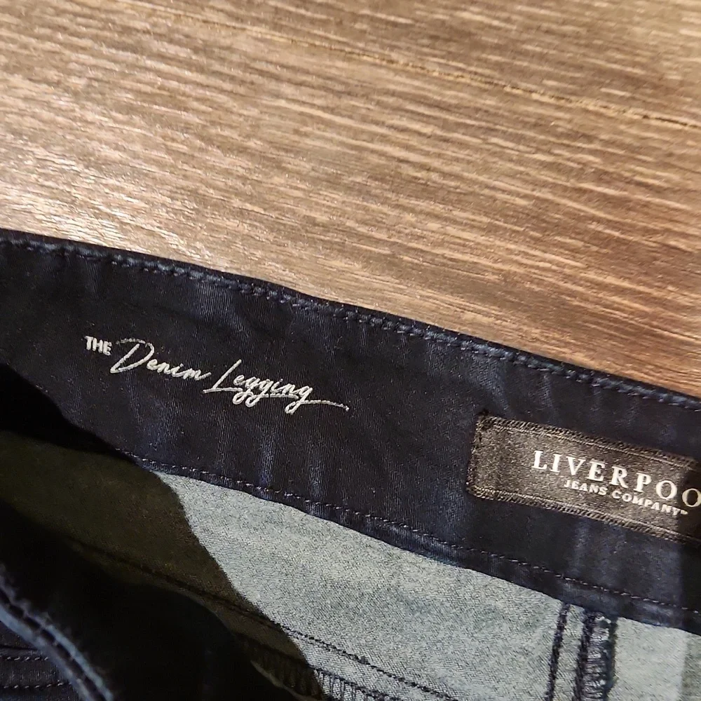 ❤️ NWOT! LIVERPOOL JEANS COMPANY DENIM SKINNY LEGGING PULL ON JEANS, 4 (27) - Picture 6 of 9
